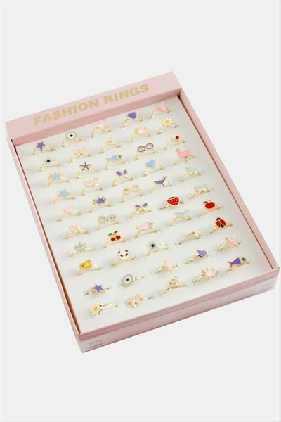 Karışık Mineli Yüzük 1 Adet