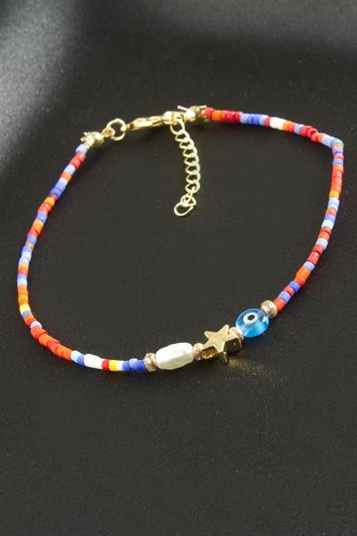 Karışık Miyoki Boncuk Bileklik