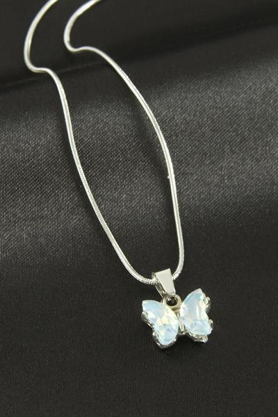 Kelebek Çelik Kolye