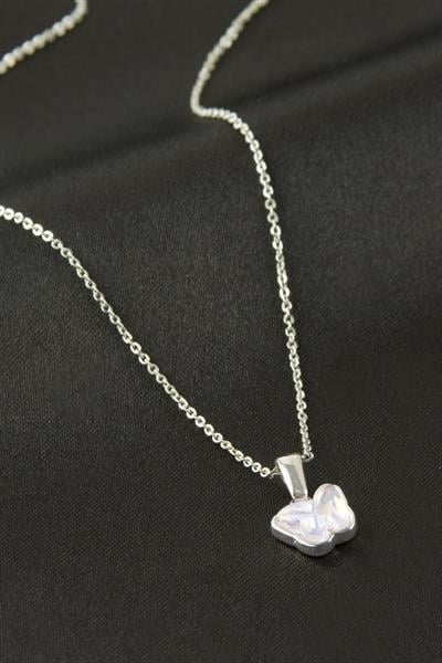 Kelebek Çelik Kolye