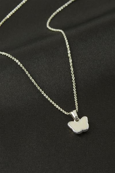 Kelebek Damla Mineli Kolye