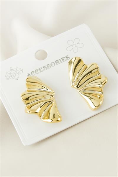 Kelebek Kanat Plastik Küpe