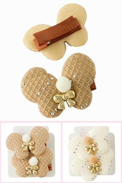 Kelebek Pens Toka 2 Adet