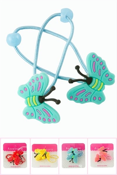 Kelebek Silikon Lastikli Toka 2 Adet