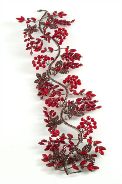 Kelebek Taşlı Saç Aksesuarı