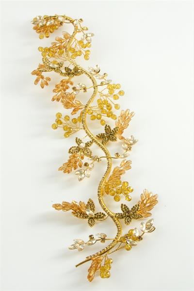 Kelebek Taşlı Saç Aksesuarı