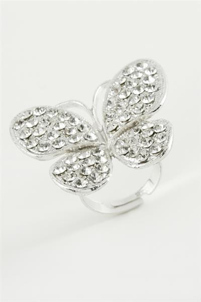 Kelebek Taşlı Yüzük