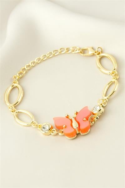 Kelebek Zincirli Bileklik