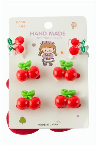 Kiraz Mandal Havlu Toka 6 Adet