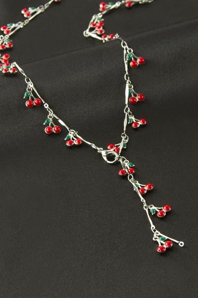 Kiraz Mineli Y Kolye