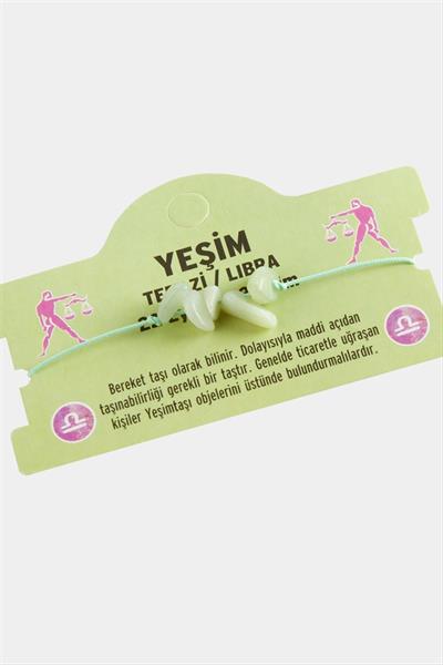 Kırık Doğaltaşlı İp Bileklik