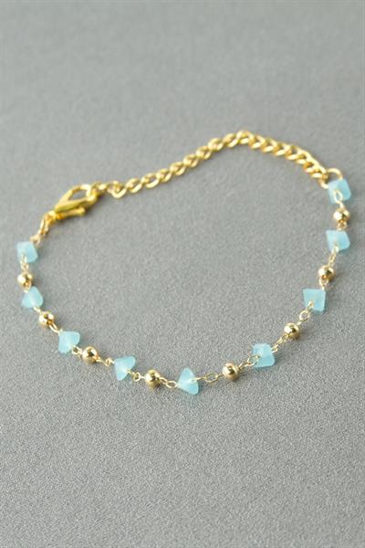 Kırık Kristal Taşlı Bileklik