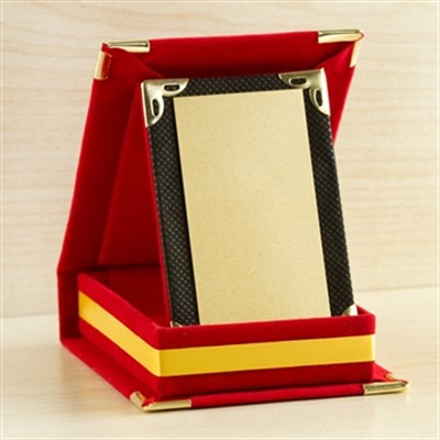 Kırmızı Boş Plaket