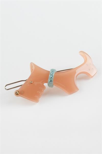 Köpek Taşlı Pens Toka