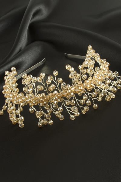 Kristal Taşlı Taç