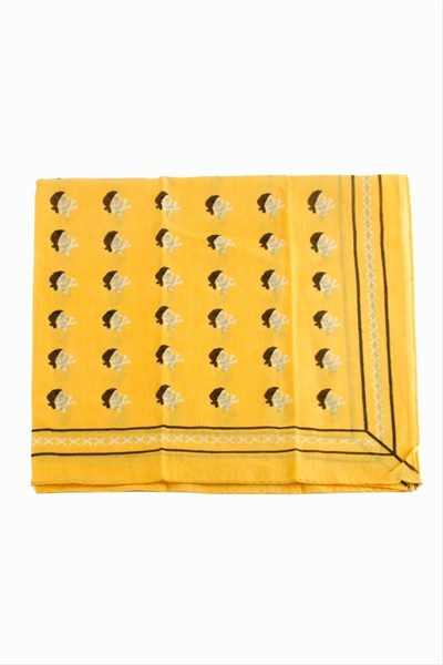 Kuru Kafa Desenli Bandana 50*50