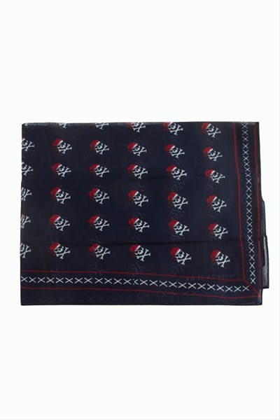 Kuru Kafa Desenli Bandana 50*50
