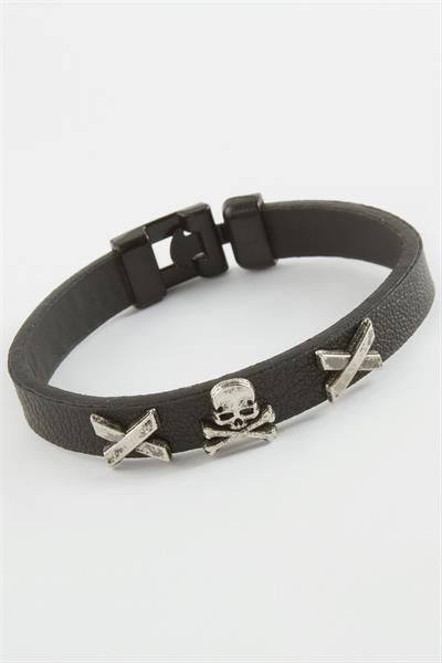 Kuru Kafa Kaliteli Suni Deri Bileklik