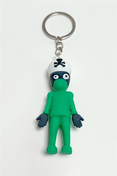 Kuru Kafa Silikon Anahtarlık