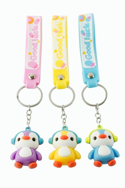 Kuş Silikon Anahtarlık