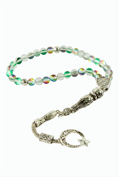 Kuvars Neon Doğaltaş Tesbih 6 mm