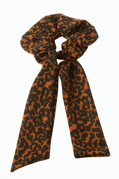 Kuyruklu Leopar Desenli Simit Toka