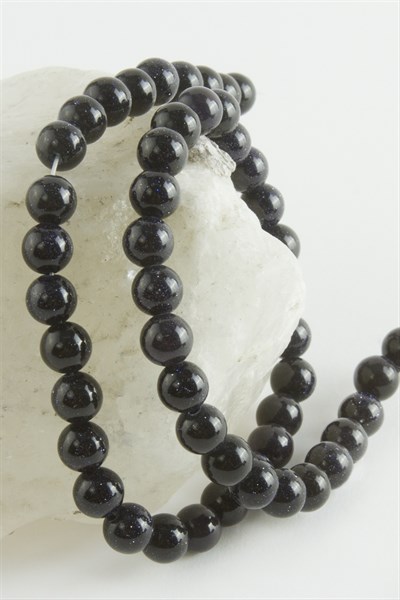 Lacivert Yıldız Taşı Parlak 8 mm