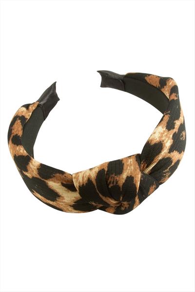 Leopar Desenli Fiyong Taç