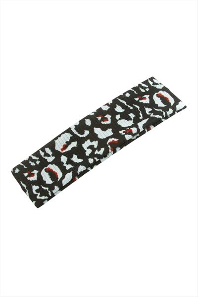 Leopar Desenli Saç Bandı 6 cm