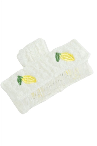 Limon Örgülü Mandal Toka 8 cm