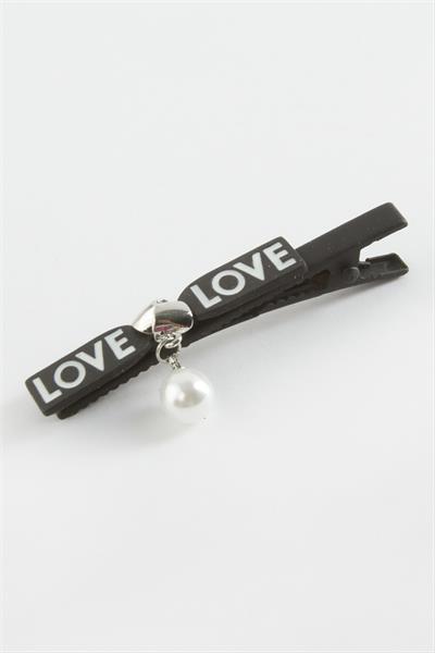 Love Yazılı İnci Pens Toka