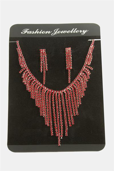 Lüks Suyolu Set Kolye