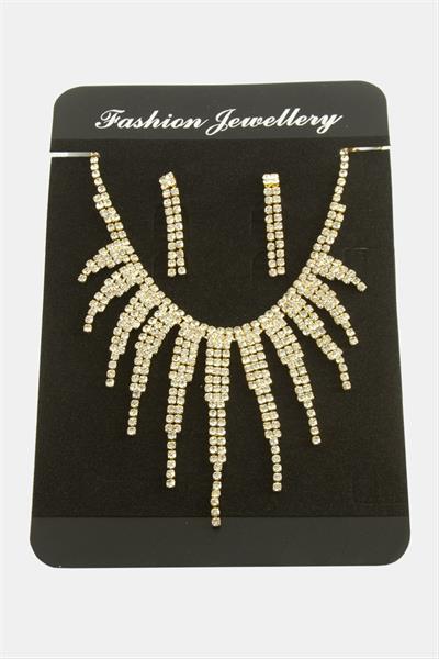 Lüks Suyolu Set Kolye