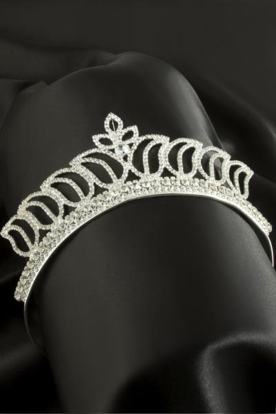Lüks Taşlı Gelin Tacı