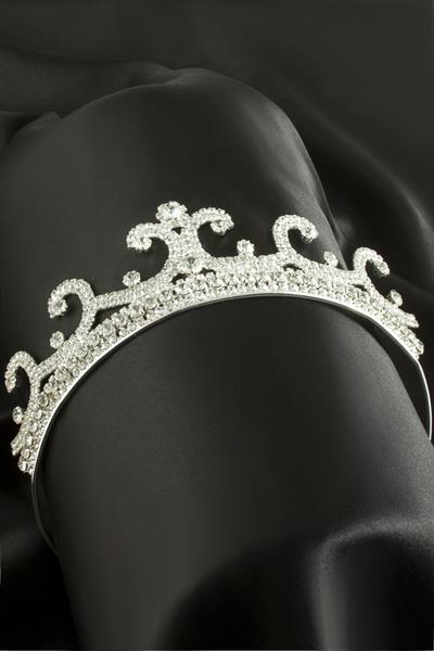 Lüks Taşlı Gelin Tacı