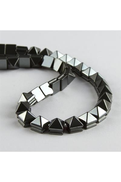 Makromelik Hematit Taşı 8 mm