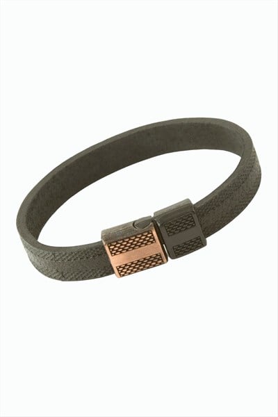 Mıknatıslı Orjinal Deri Bileklik