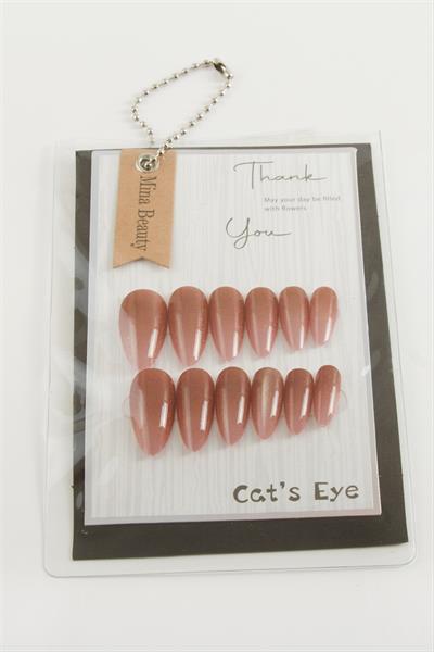 Mina Beauty Kedi Gözü Takma Tırnak