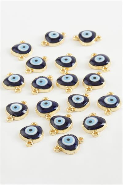 Nazar Çift Kulplu Mineli Bileklik ve Kolye Ucu Aparatı 1 Adet