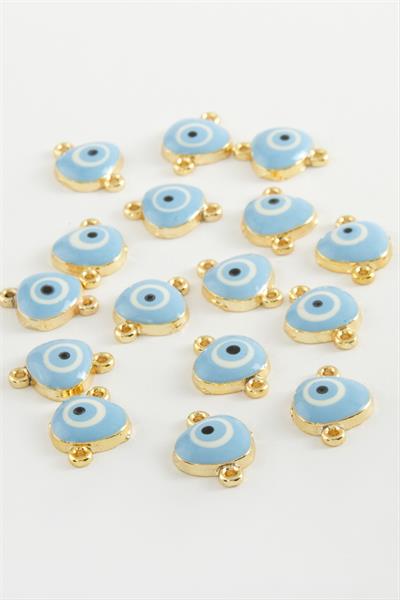 Nazar Çift Kulplu Mineli Bileklik ve Kolye Ucu Aparatı 1 Adet