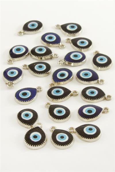 Nazar Damla Tek Kulplu Mineli Bileklik ve Kolye Ucu Aparatı 1 Adet