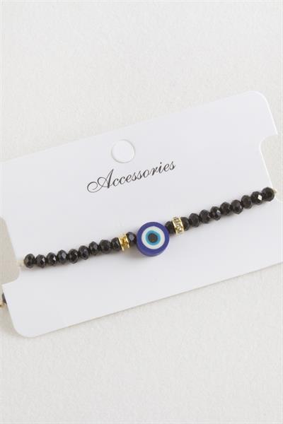 Nazar Kristal Makrome İp Bileklik