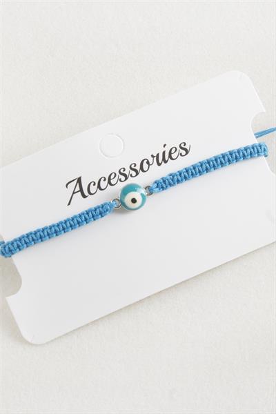 Nazar Makrome Örgülü Bileklik