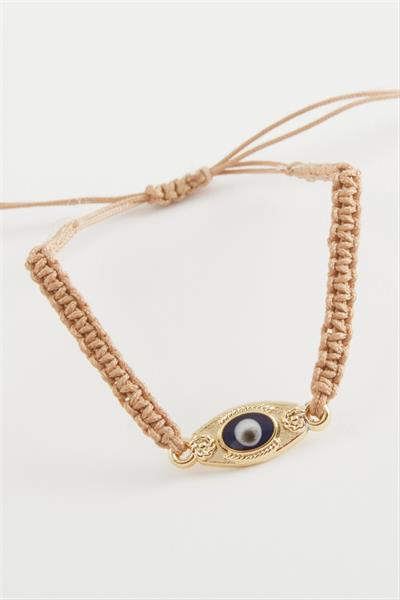 Nazar Makrome Örgülü Bileklik