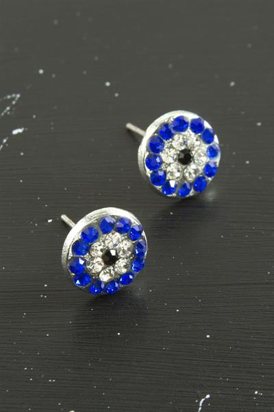 Nazar Taşlı Minik Küpe