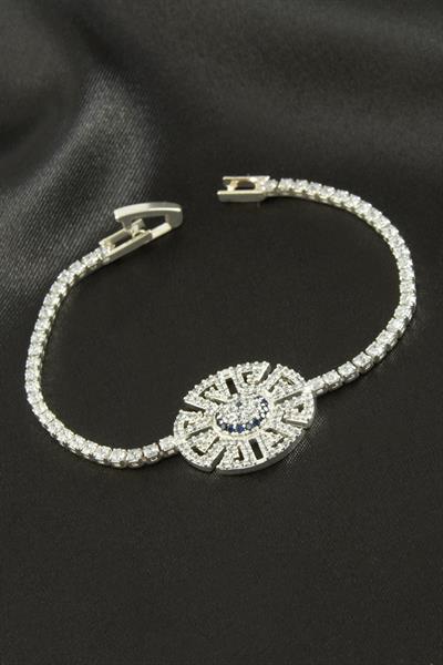 Nazar Zirkon Taşlı Çocuk Bileklik 16 cm