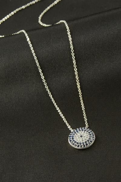 Nazar Zirkon Taşlı Kolye