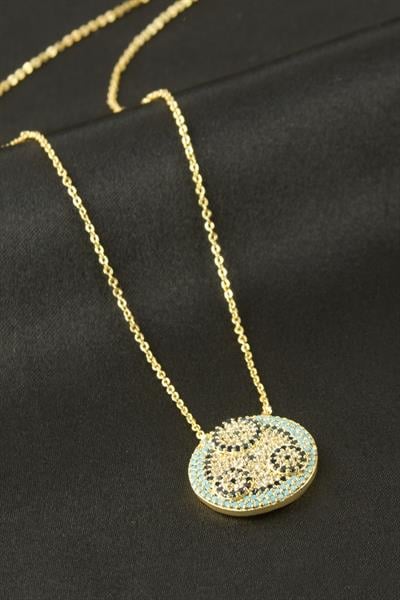 Nazar Zirkon Taşlı Kolye