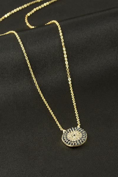 Nazar Zirkon Taşlı Kolye