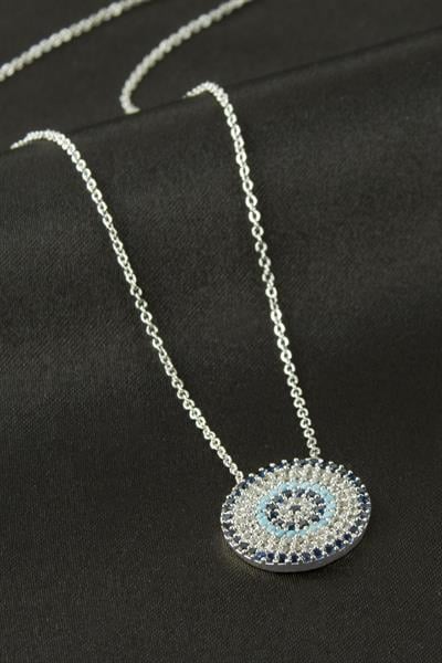 Nazar Zirkon Taşlı Kolye